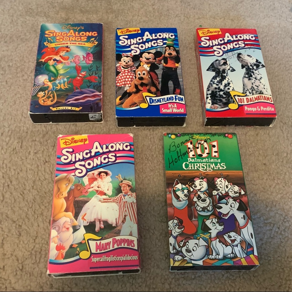 Disney VHS bundle